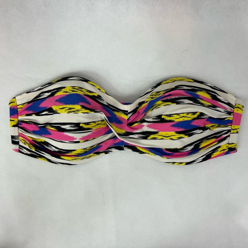 Body Glove Swim Suit Top Bandeau Multi Color Size XL